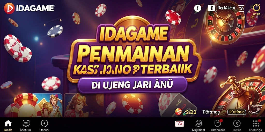 Screenshot gameplay IDAGAME menampilkan momen seru dalam permainan Kasino.