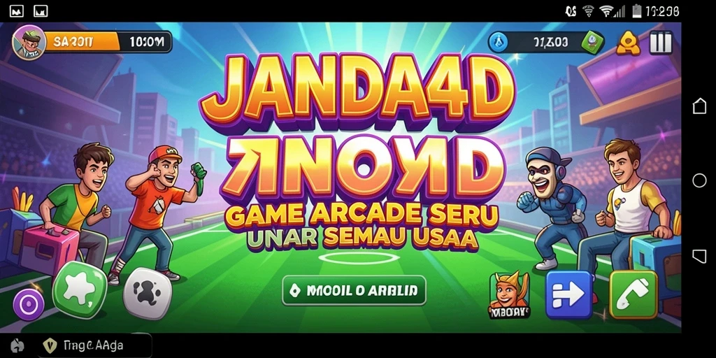 Screenshot gameplay JANDA4D yang menampilkan aksi seru dalam game Arcade.