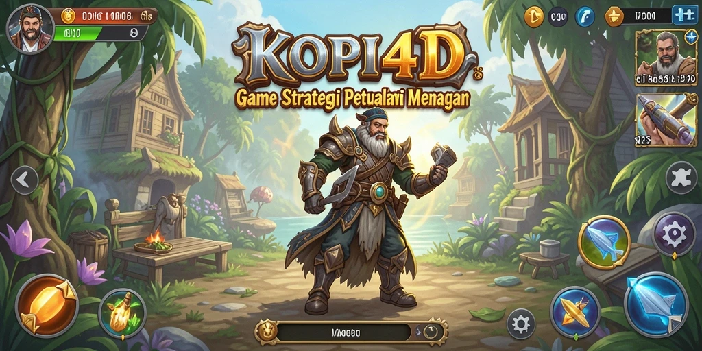 Screenshot utama KOPI4D menampilkan momen mendebarkan dalam gameplay strategi.