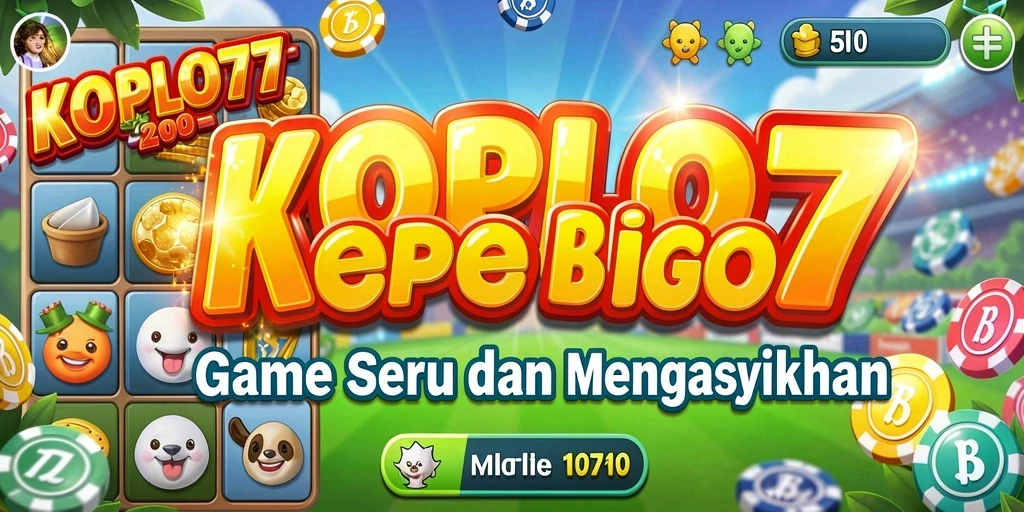 Screenshot KOPLO77 menampilkan keseruan bermain Bingo secara langsung.