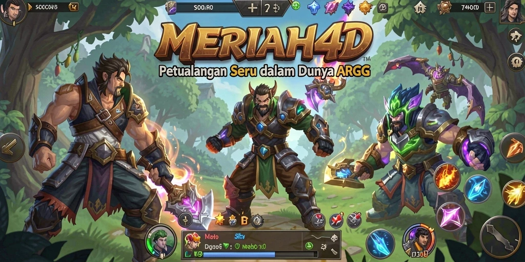 Screenshot gameplay MERIAH4D yang menarik dan mendebarkan.