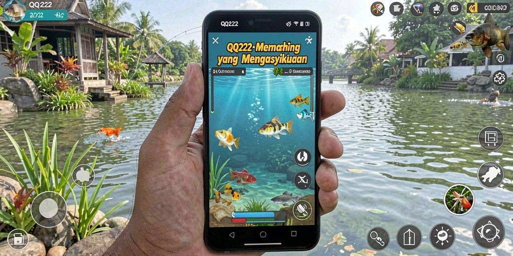 Screenshot utama QQ222 menampilkan pengalaman memancing yang seru dan grafis yang menawan.