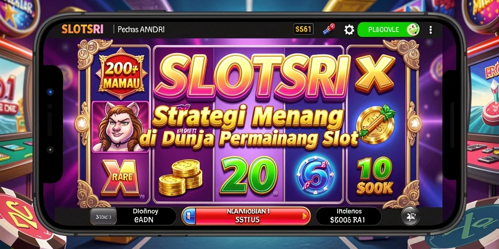 Screenshot gameplay SLOTSRI yang menampilkan elemen strategi yang seru.