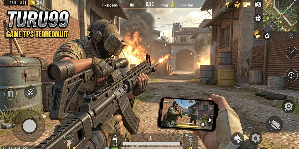 Gameplay seru dalam TURU99 yang penuh aksi dan strategi.