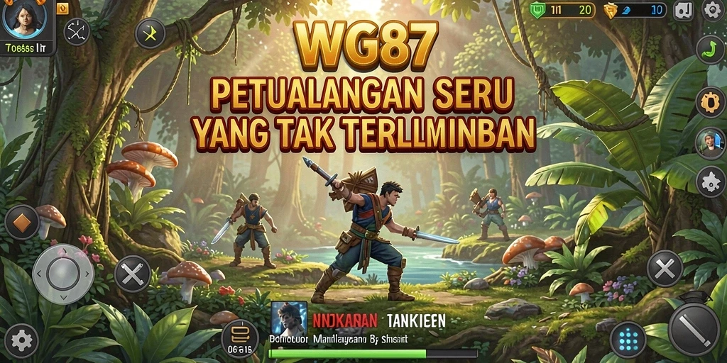 Screenshot gameplay WG87 yang menampilkan momen eksplorasi seru.